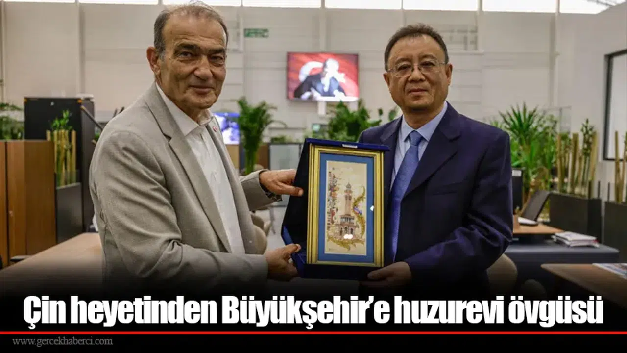Çin heyetinden Büyükşehir’e huzurevi övgüsü