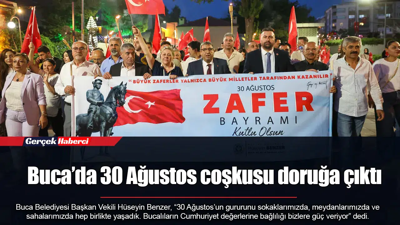 Buca’da 30 Ağustos coşkusu doruğa çıktı