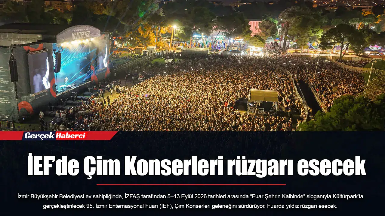İEF’de Çim Konserleri rüzgarı esecek