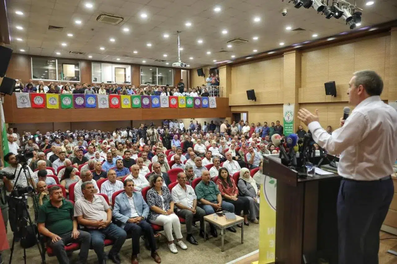 Tuncer Bakırhan Urfa'da: Yasa eşik, mücadele sürecek