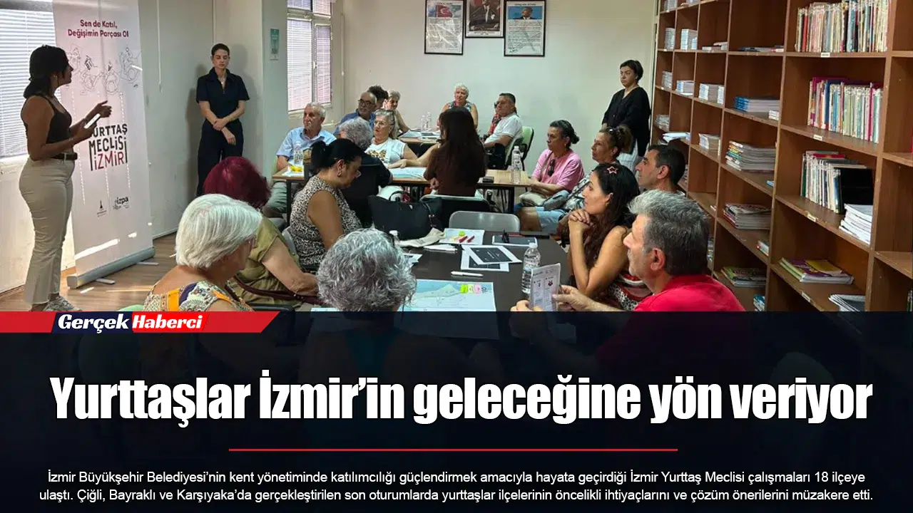 Yurttaşlar İzmir’in geleceğine yön veriyor