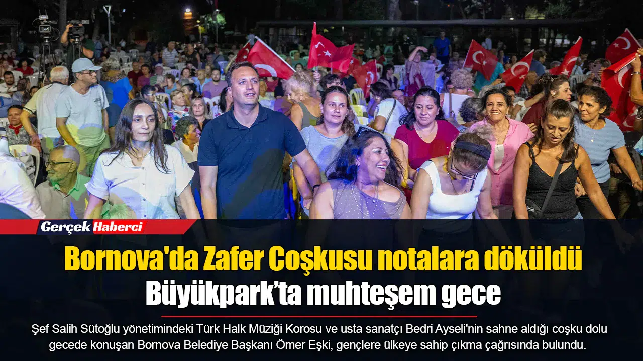 Bornova'da Zafer Coşkusu notalara döküldü