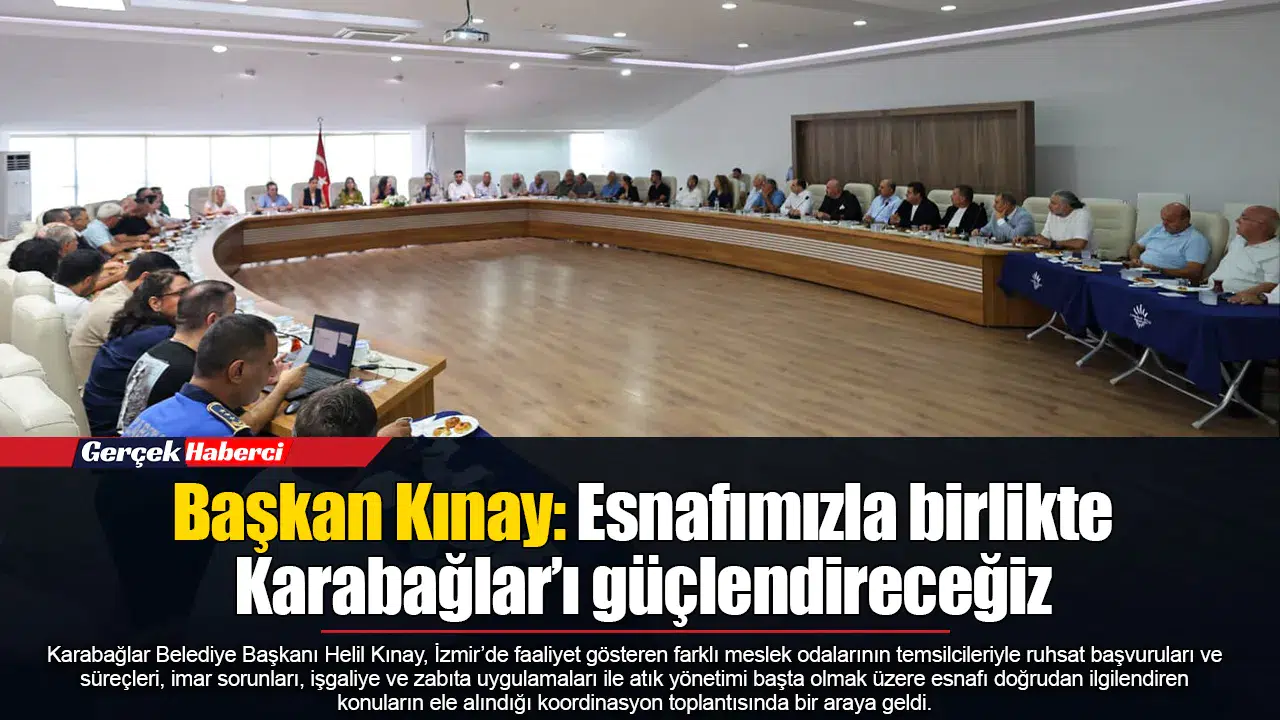 Başkan Kınay: Esnafımızla birlikte Karabağlar’ı güçlendireceğiz