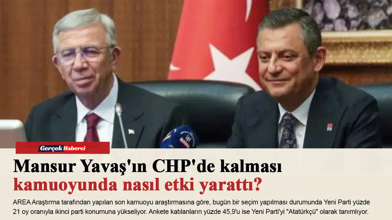 Mansur Yavaş'ın CHP'de kalması kamuoyunda nasıl etki yarattı?