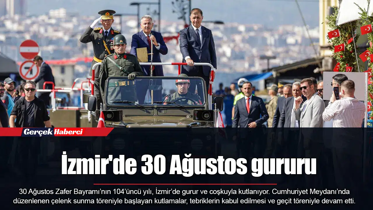 İzmir'de 30 Ağustos gururu