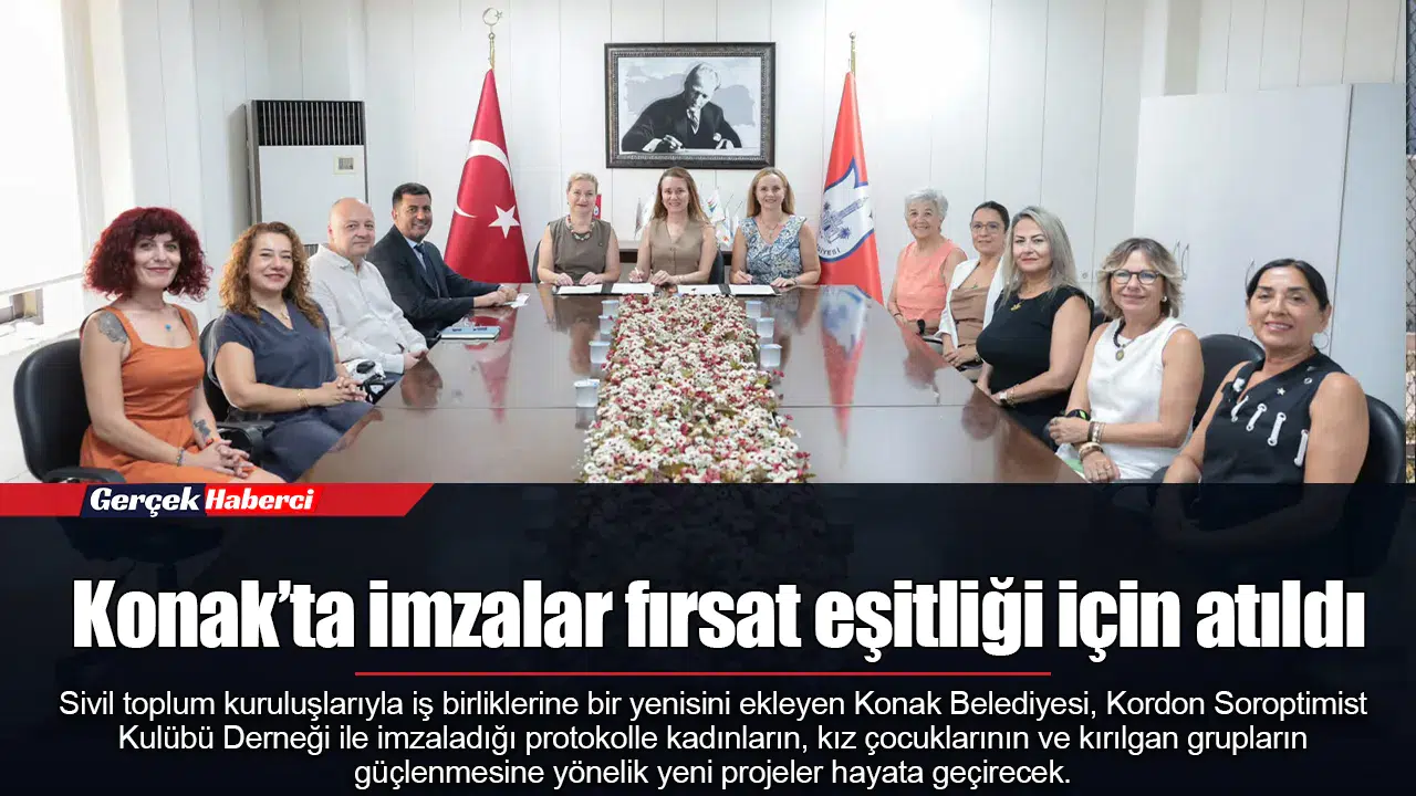 Konak’ta imzalar fırsat eşitliği için atıldı