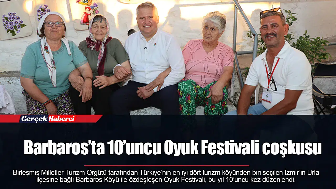 Barbaros’ta 10’uncu Oyuk Festivali coşkusu