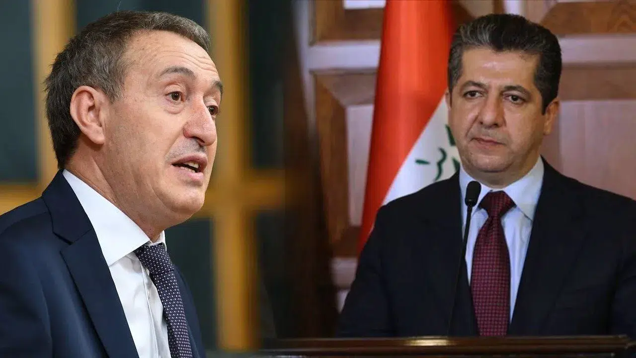 Bakırhan, Barzani'ye geçmiş olsun dileklerini iletti