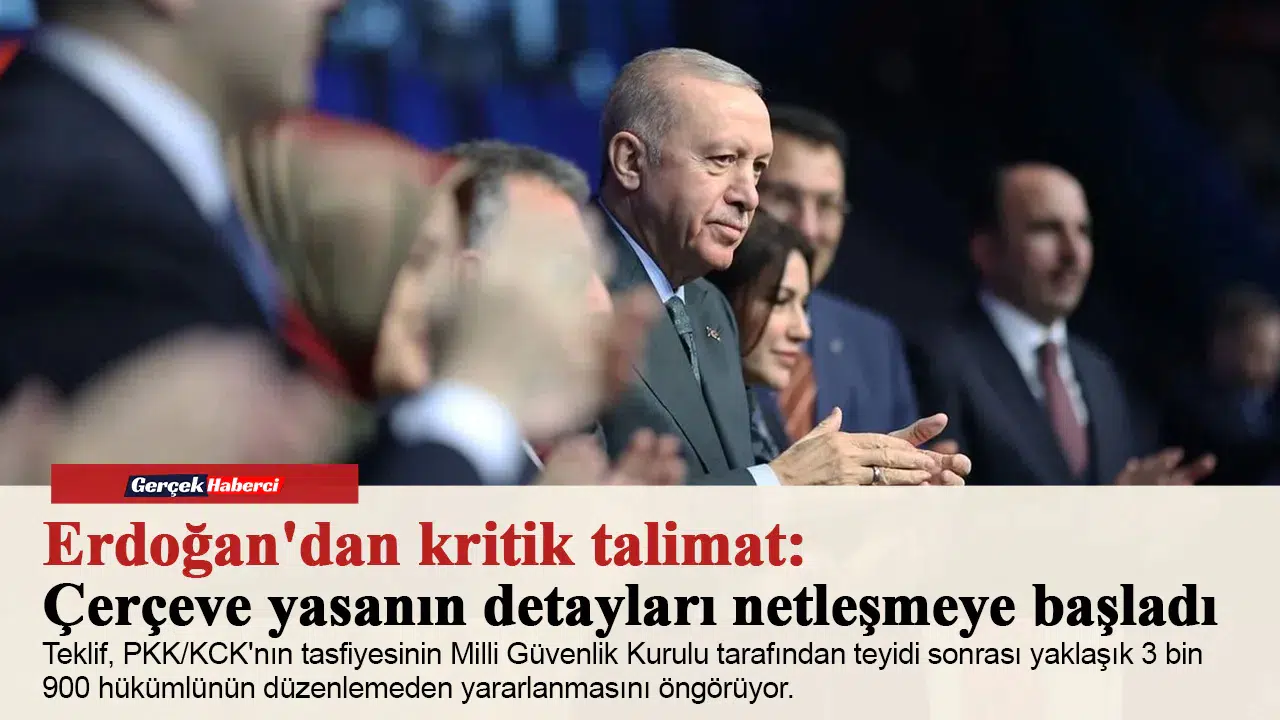 Erdoğan'dan kritik talimat: Çerçeve yasanın detayları netleşmeye başladı