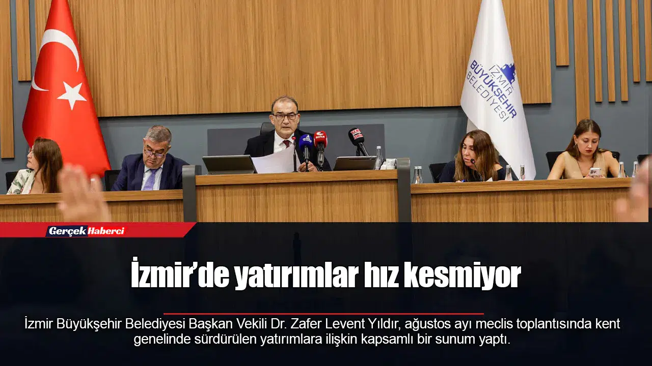 İzmir’de yatırımlar hız kesmiyor
