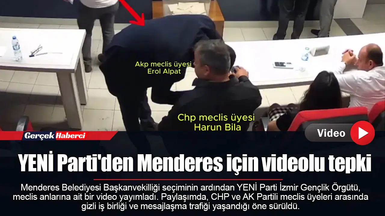YENİ Parti'den Menderes için videolu tepki