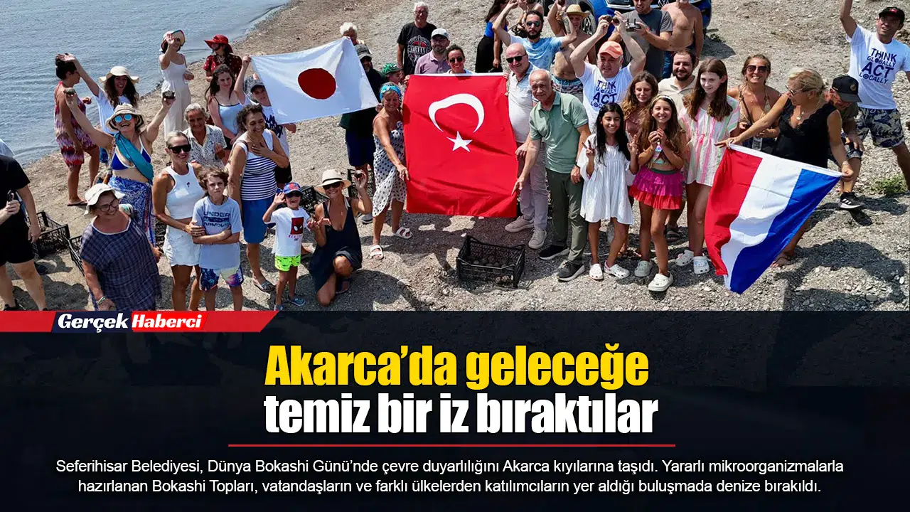 Akarca’da geleceğe temiz bir iz bıraktılar
