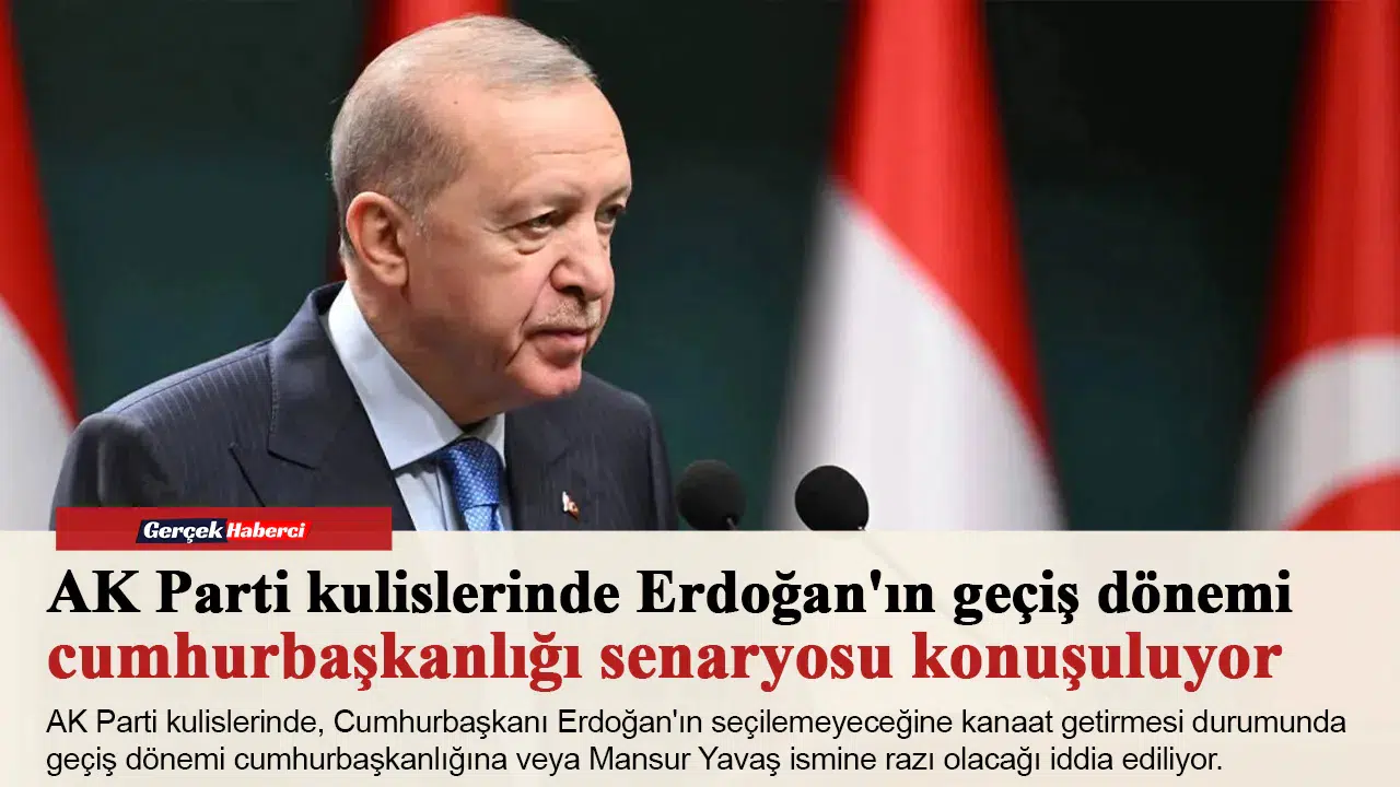 AK Parti kulislerinde Erdoğan'ın geçiş dönemi cumhurbaşkanlığı senaryosu konuşuluyor