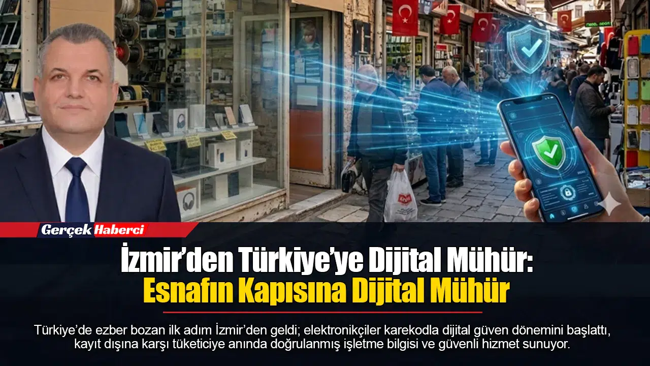 İzmir’den Türkiye’ye Dijital Mühür: Esnafın Kapısına Dijital Mühür