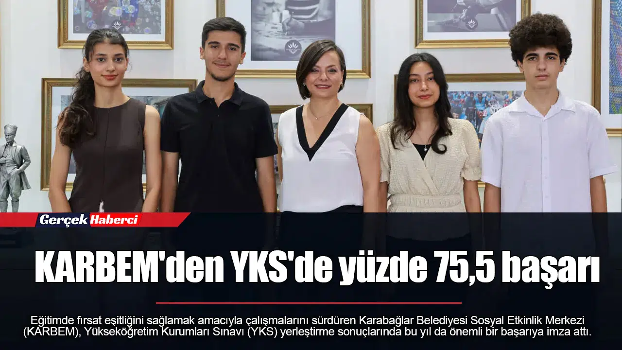 KARBEM'den YKS'de yüzde 75,5 başarı