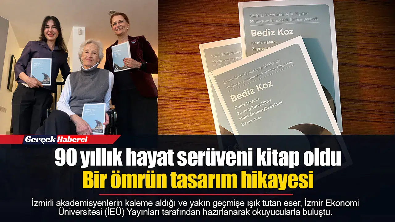 90 yıllık hayat serüveni kitap oldu  Bir ömrün tasarım hikayesi