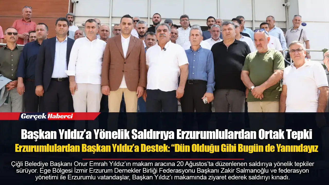 Başkan Yıldız’a Yönelik Saldırıya Erzurumlulardan Ortak Tepki