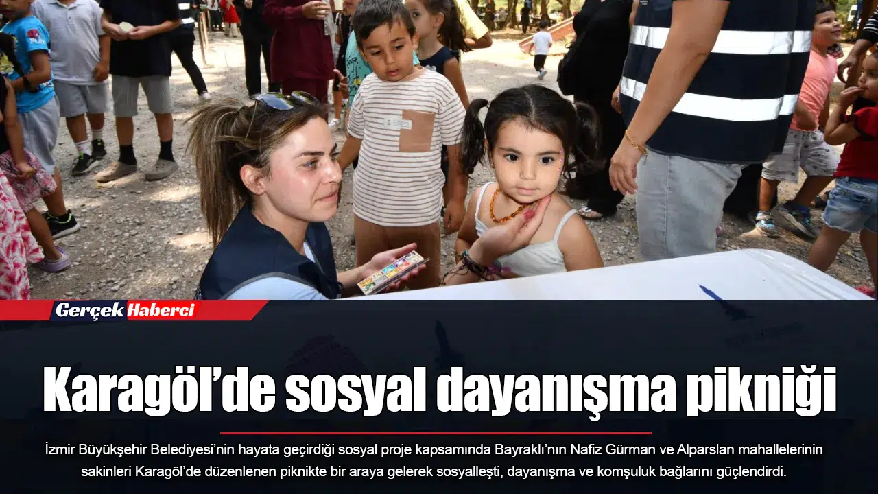 Karagöl’de sosyal dayanışma pikniği