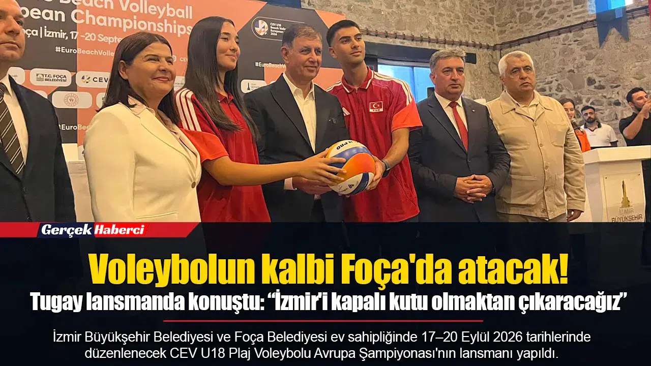 Tugay lansmanda konuştu: “İzmir'i kapalı kutu olmaktan çıkaracağız”