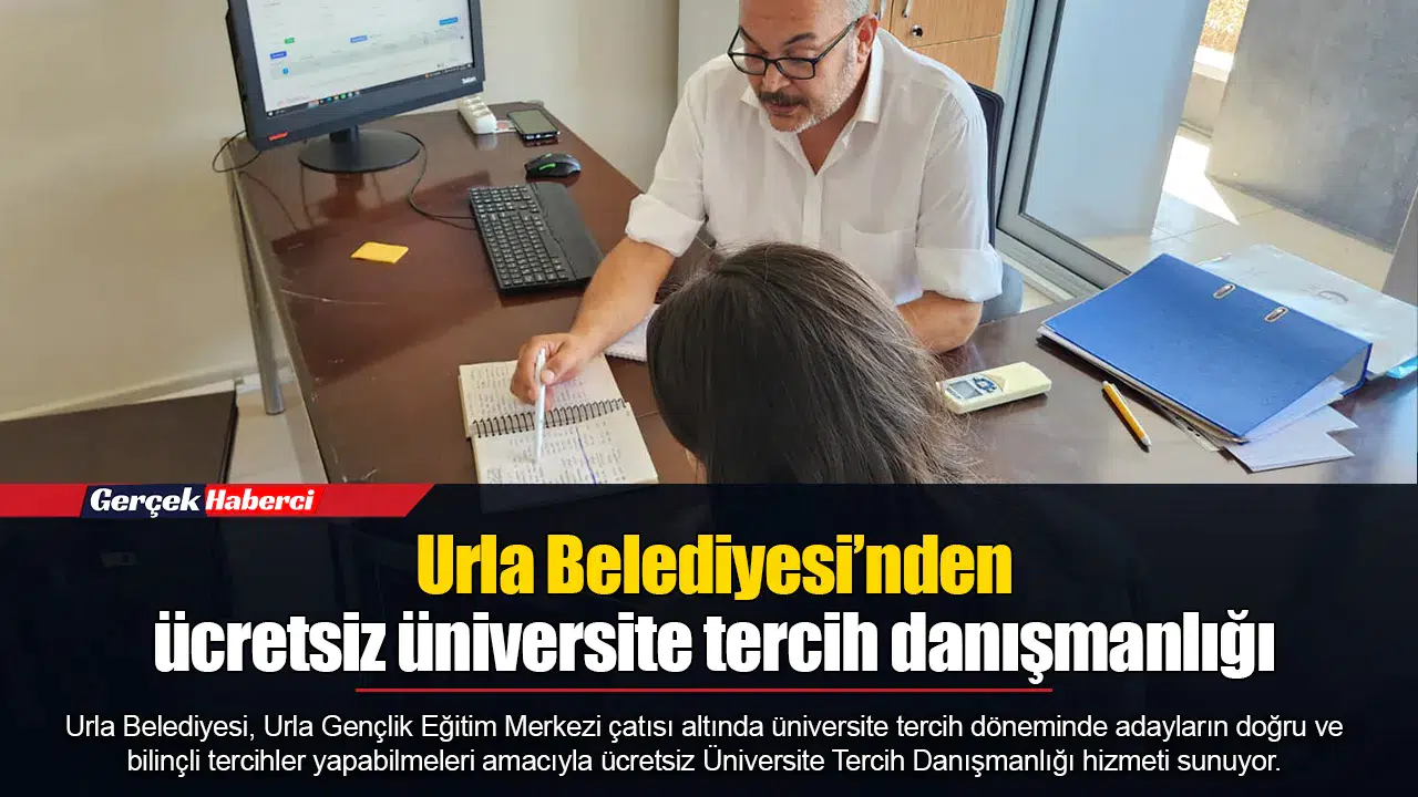 Urla Belediyesi’nden ücretsiz üniversite tercih danışmanlığı