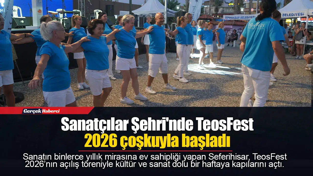 Sanatçılar Şehri'nde TeosFest 2026 çoşkuyla başladı