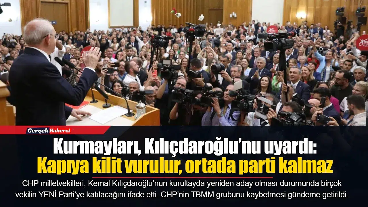 Kılıçdaroğlu'na kurmay uyarısı: Kapıya kilit vurulur, parti ortada kalmaz
