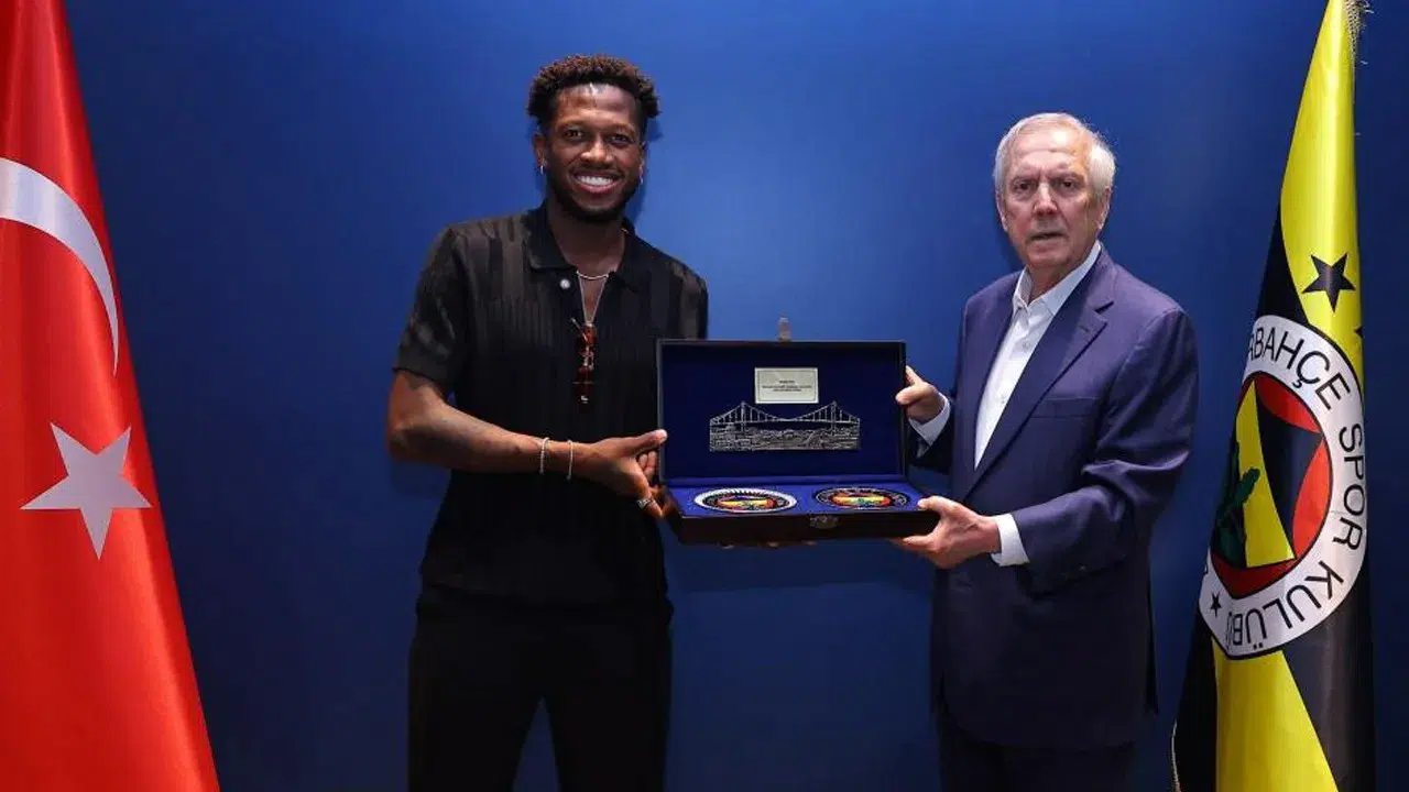Fred, Fenerbahçe kariyerini veda ziyaretiyle noktaladı