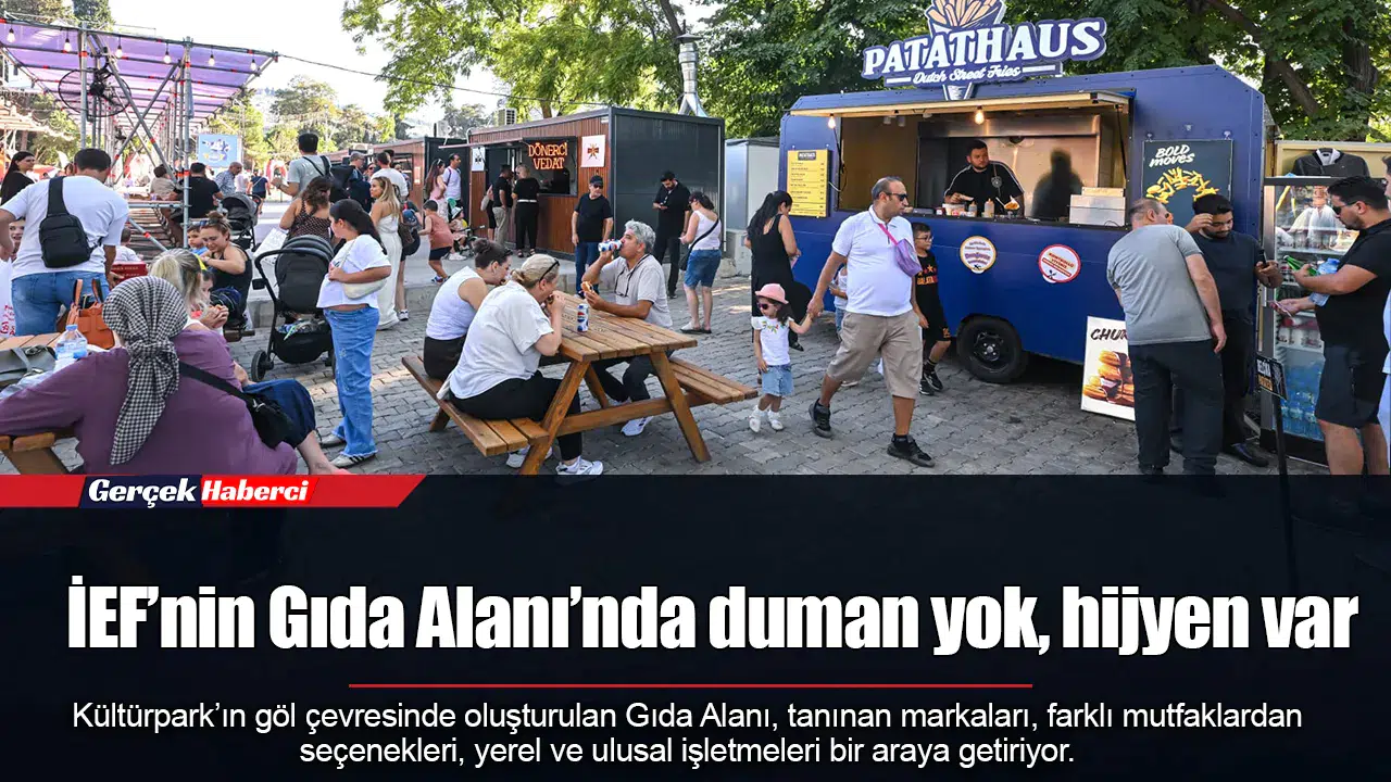 İEF’nin Gıda Alanı’nda duman yok, hijyen var