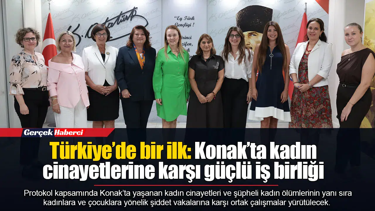 Türkiye’de bir ilk: Konak’ta kadın cinayetlerine karşı güçlü iş birliği