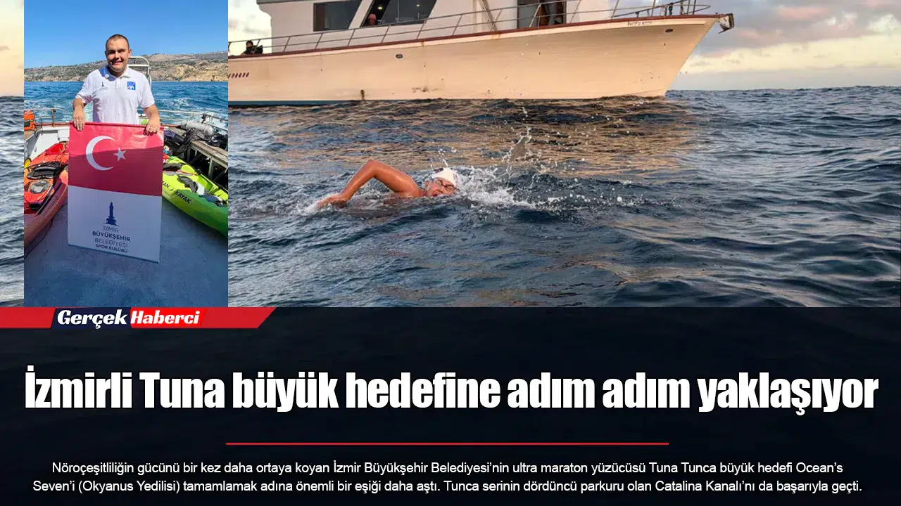 İzmirli Tuna büyük hedefine adım adım yaklaşıyor