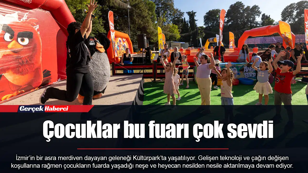 Çocuklar bu fuarı çok sevdi