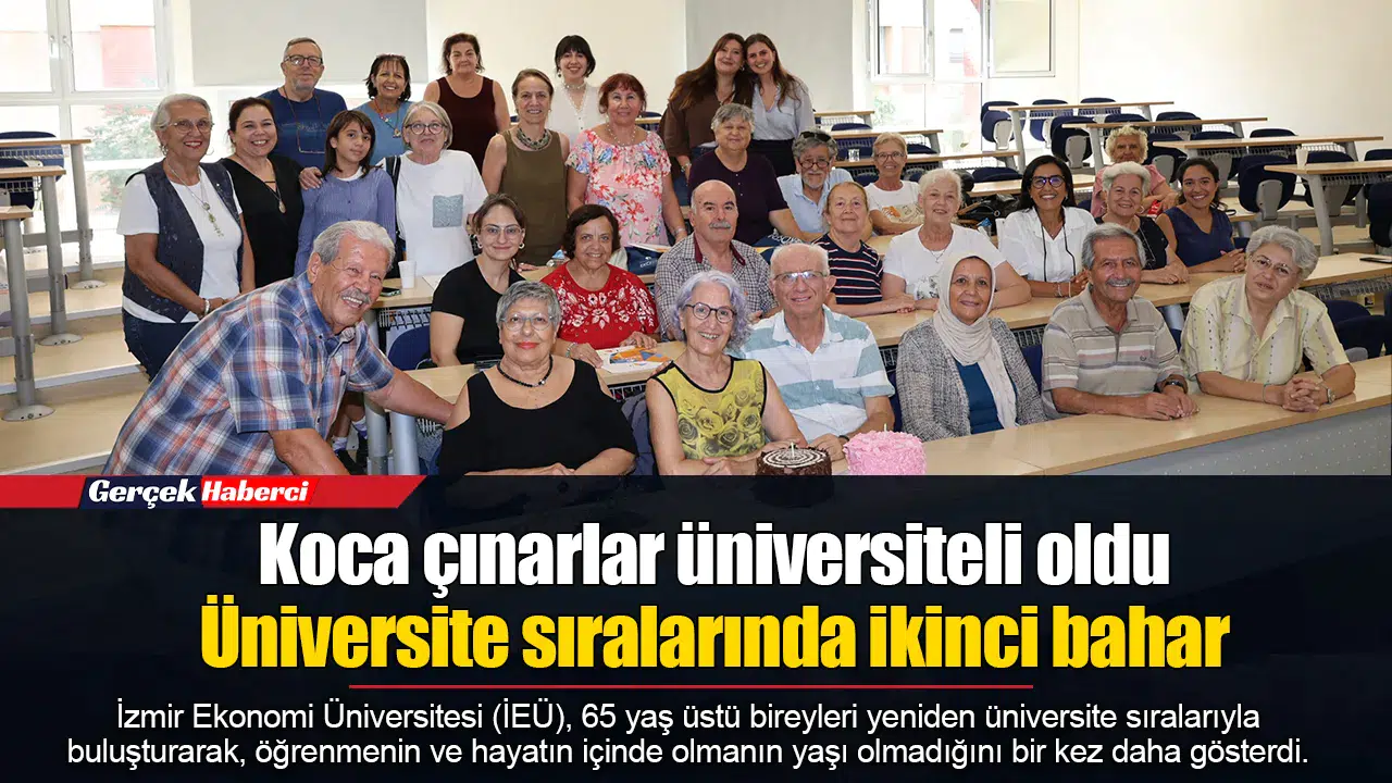 Koca çınarlar üniversiteli oldu... Üniversite sıralarında ikinci bahar