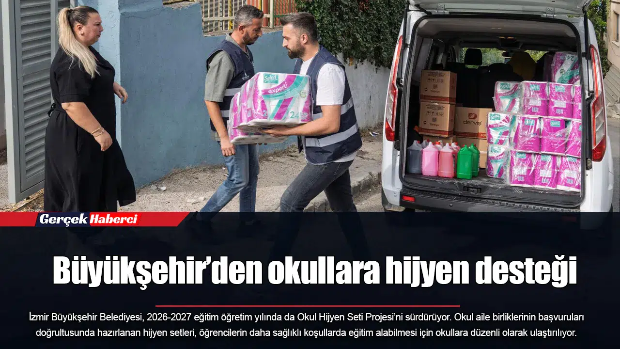 Büyükşehir’den okullara hijyen desteği