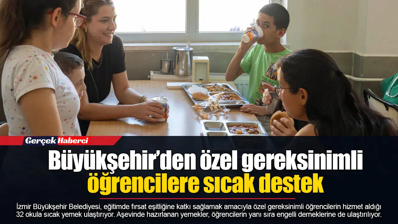 Büyükşehir’den özel gereksinimli öğrencilere sıcak destek
