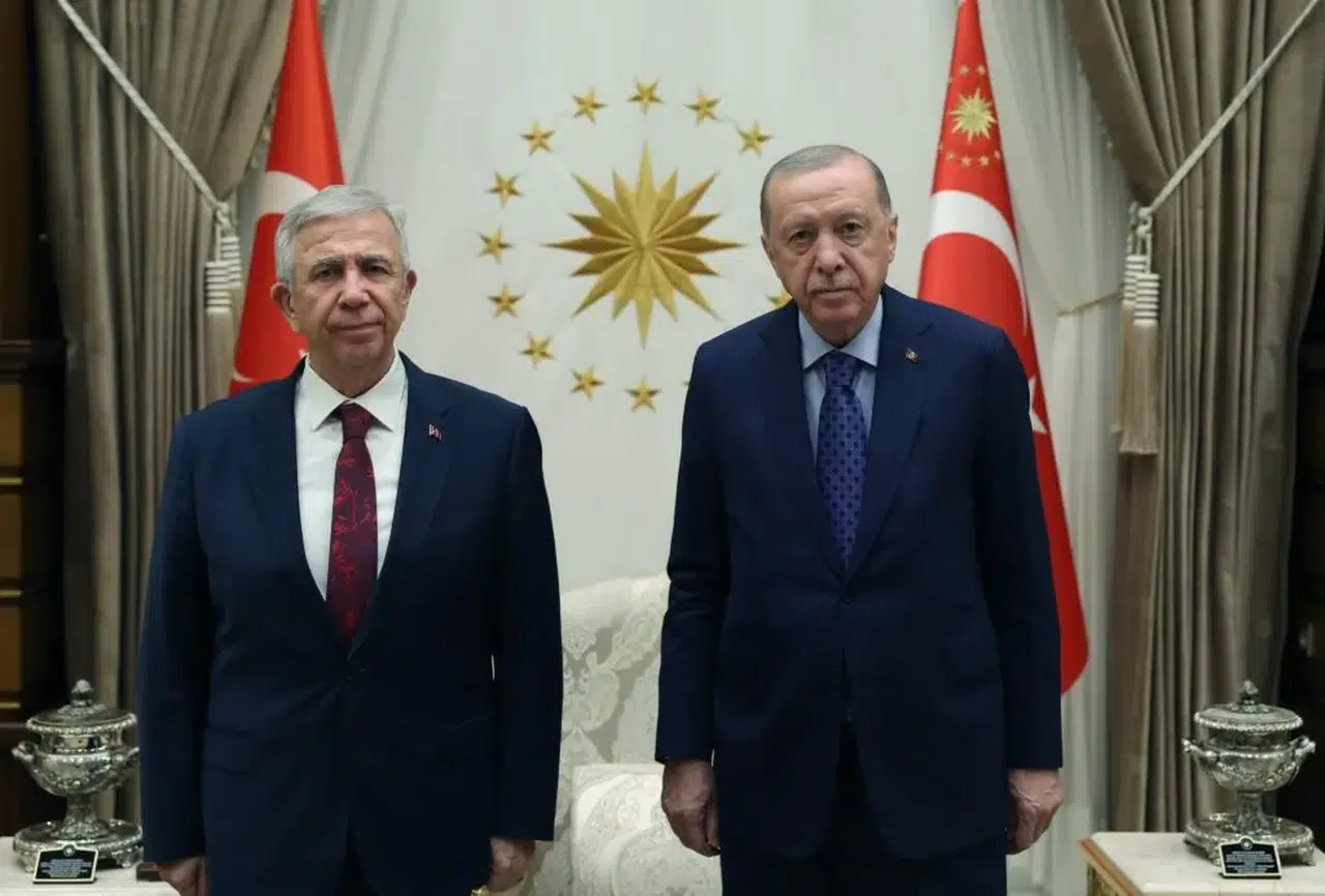Mansur Yavaş, Erdoğan'a metro projeleri ve NATO Zirvesi için teşekkür etti