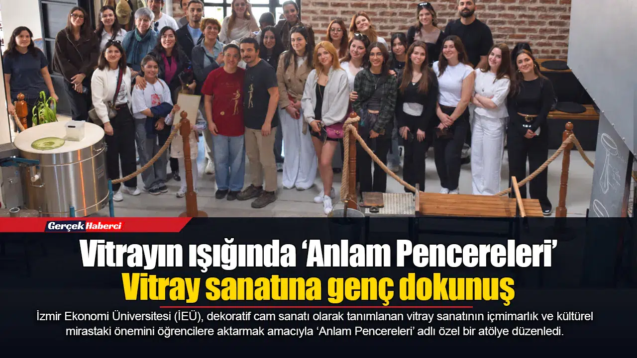 Vitray sanatına genç dokunuş