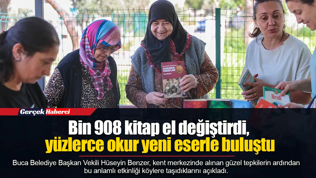Bin 908 kitap el değiştirdi, yüzlerce okur yeni eserle buluştu