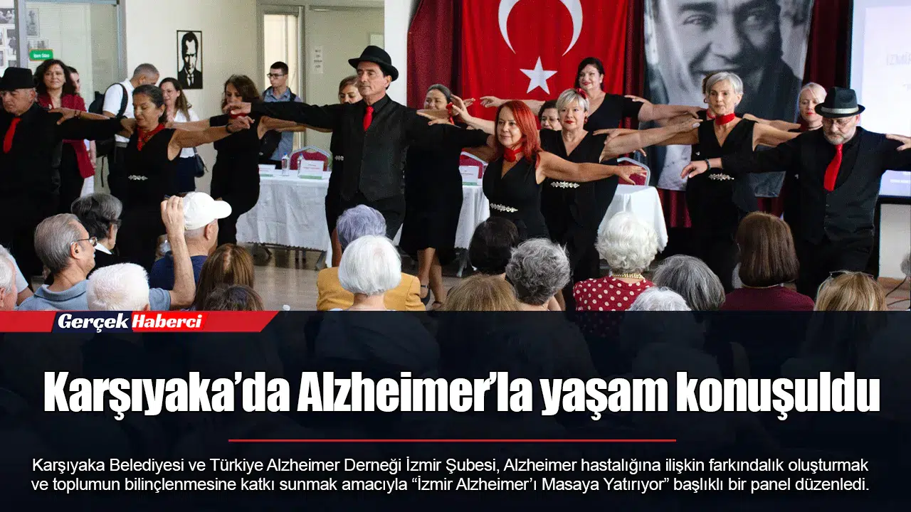 Karşıyaka’da Alzheimer’la yaşam konuşuldu