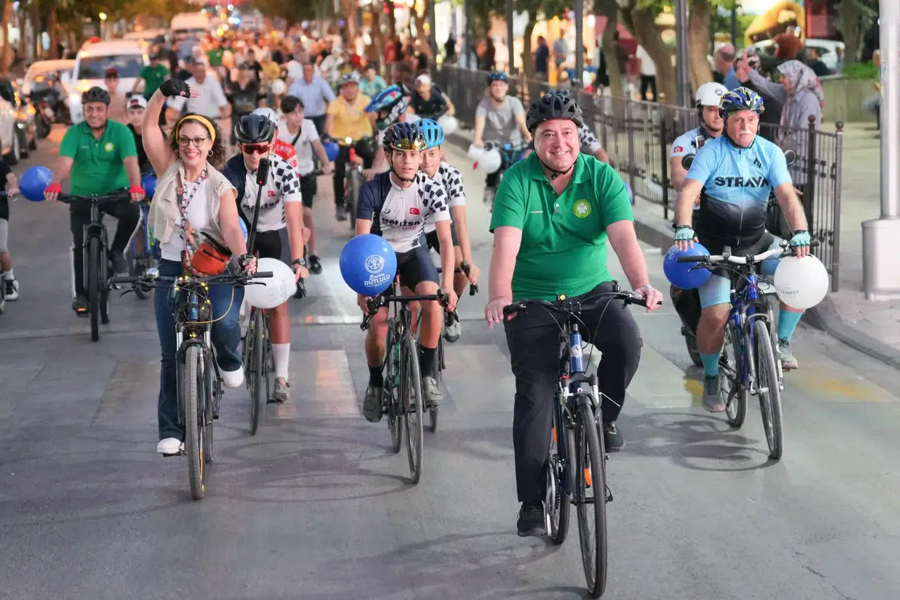 Başkan Dutlulu, Avrupa Hareketlilik Haftası’nda Manisalılarla Pedal Çevirdi
