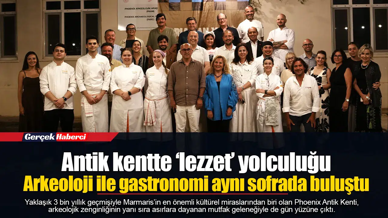 Antik kentte ‘lezzet’ yolculuğu... Arkeoloji ile gastronomi aynı sofrada buluştu