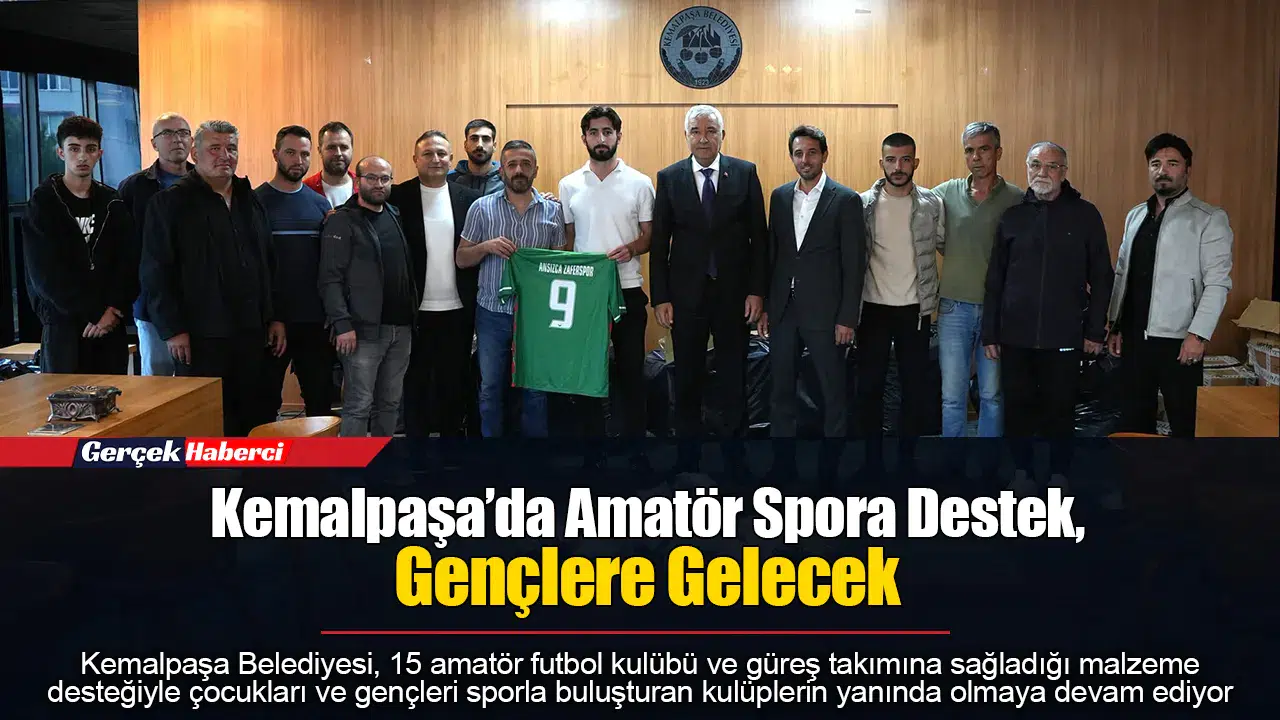 Kemalpaşa’da Amatör Spora Destek, Gençlere Gelecek