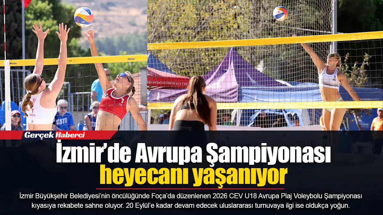 İzmir’de Avrupa Şampiyonası heyecanı yaşanıyor