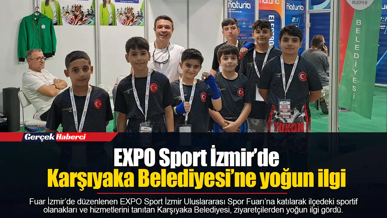 EXPO Sport İzmir’de Karşıyaka Belediyesi’ne yoğun ilgi