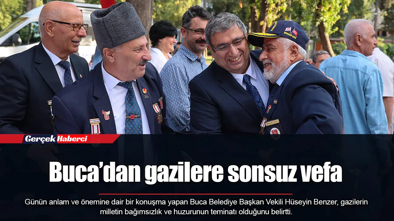 Buca’dan gazilere sonsuz vefa