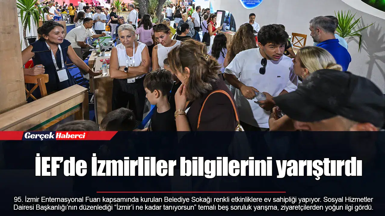 İEF’de İzmirliler bilgilerini yarıştırdı