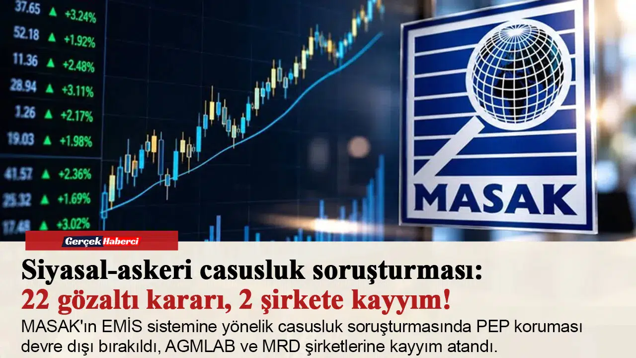 Siyasal-askeri casusluk soruşturması: 22 gözaltı kararı, 2 şirkete kayyım!