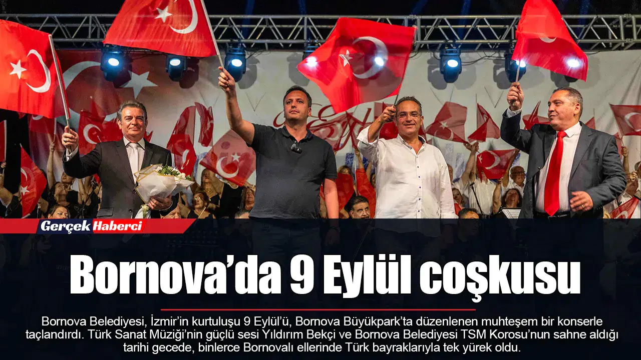 Bornova’da 9 Eylül coşkusu