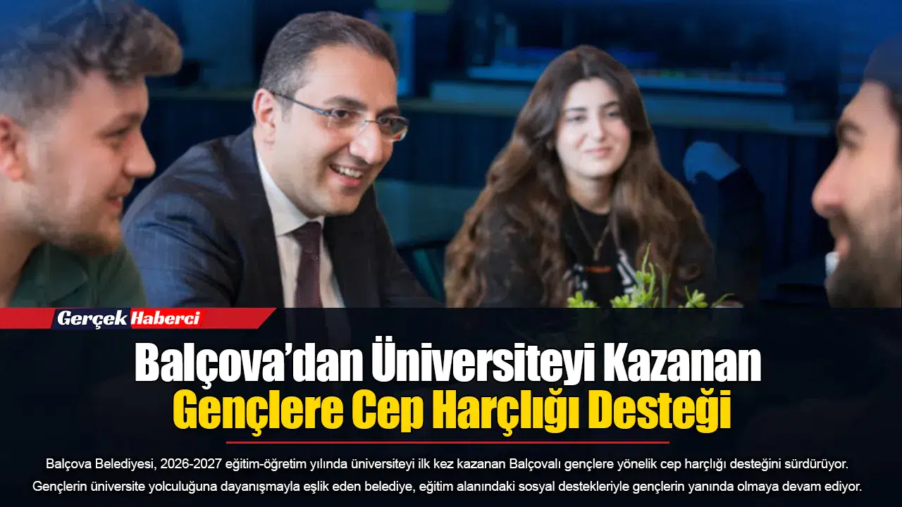 Balçova’dan Üniversiteyi Kazanan Gençlere Cep Harçlığı Desteği