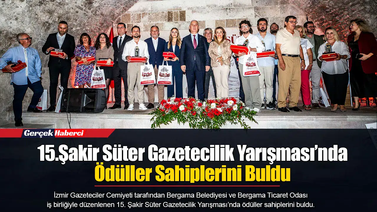15.Şakir Süter Gazetecilik Yarışması’nda Ödüller Sahiplerini Buldu