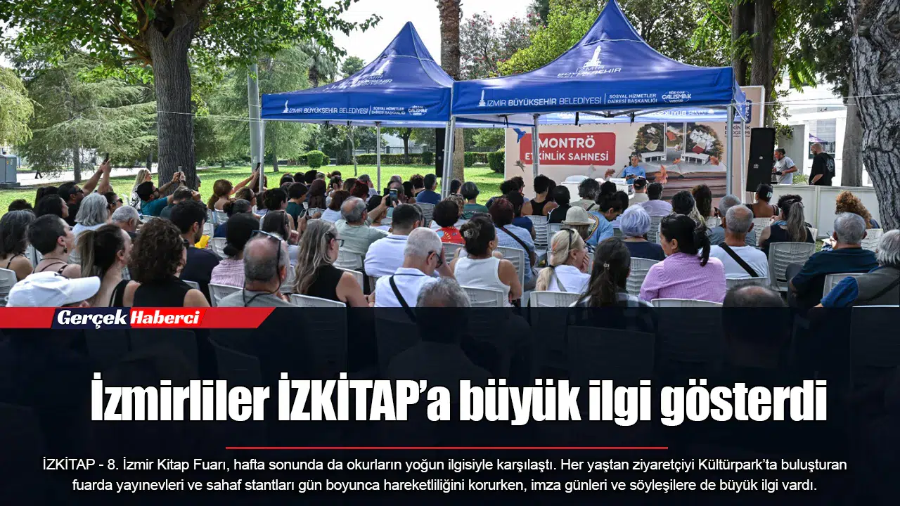 İzmirliler İZKİTAP’a büyük ilgi gösterdi